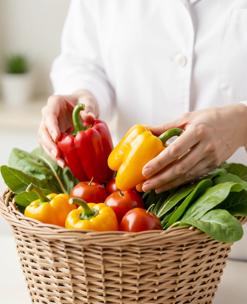 Ingredientes frescos y saludables